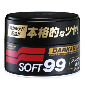 Cera de Carnaúba Premium 300g Soft99 Dark & Black Paste Wax