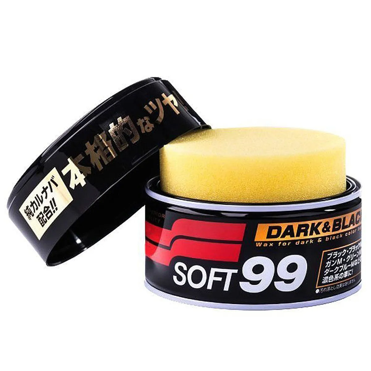 Cera de Carnaúba Premium 300g Soft99 Dark & Black Paste Wax