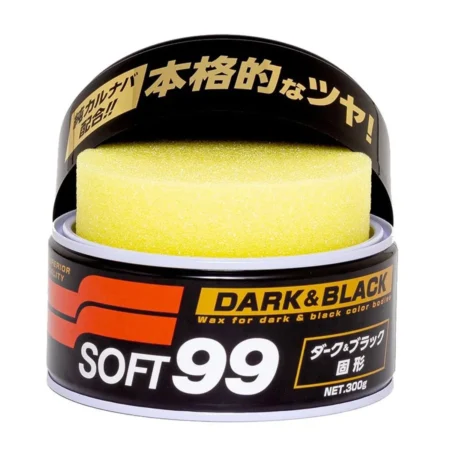 Cera de Carnaúba Premium 300g Soft99 Dark & Black Paste Wax